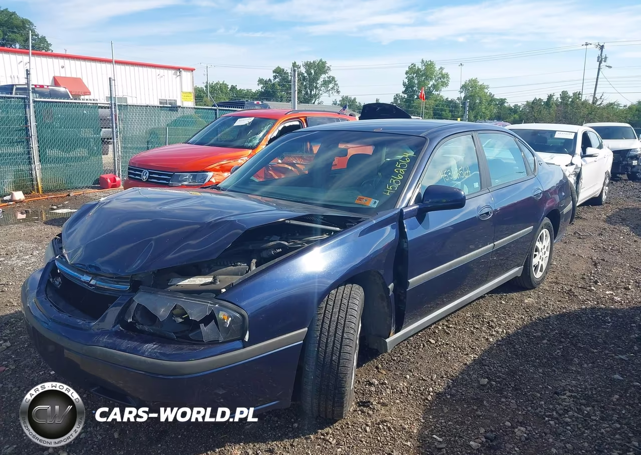 2002 Chevrolet Impala VIN:2G1WF52E829297440 - 2