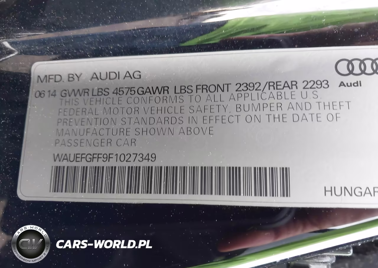 2015 Audi A3 2.0T Premium VIN:WAUEFGFF9F1027349 - 9