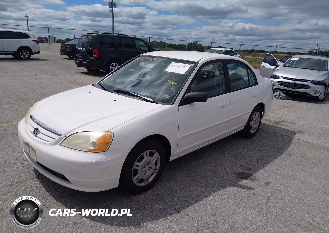 2002 Honda Civic Lx VIN:1HGES16502L068388 - 2