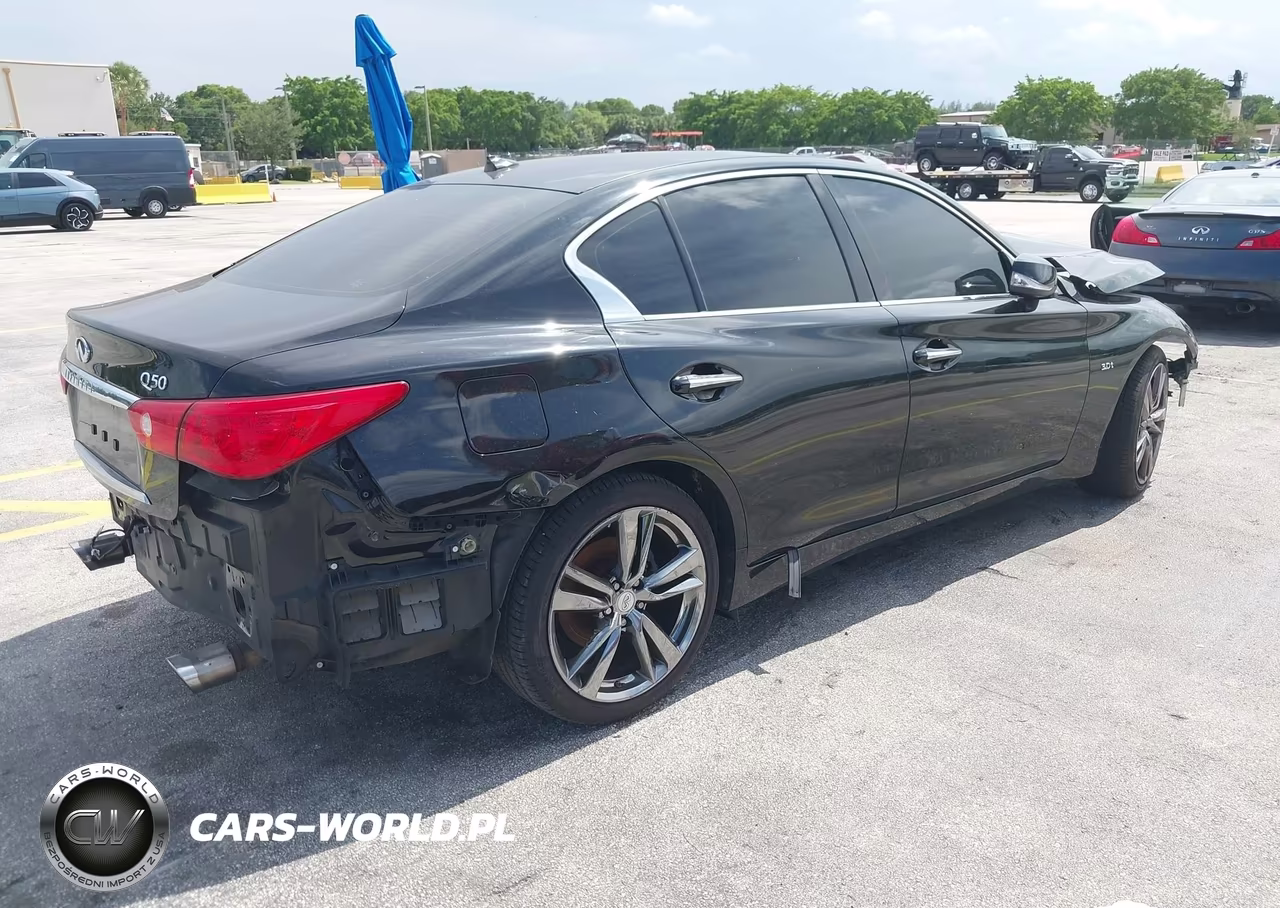 2017 Infiniti Q50 3.0T Premium VIN:JN1EV7AP7HM731835 - 4