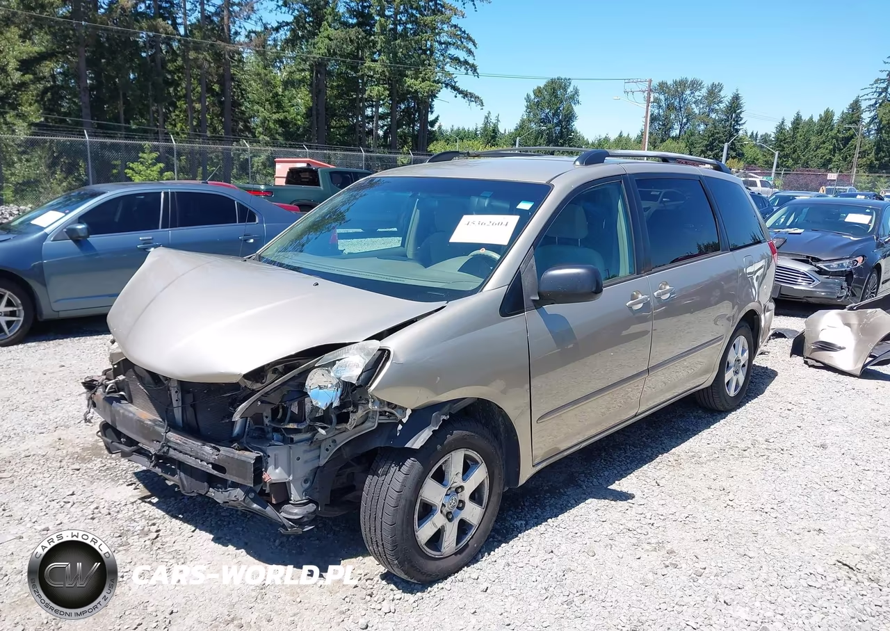 2008 Toyota Sienna Le VIN:5TDZK23C98S109892 - 2