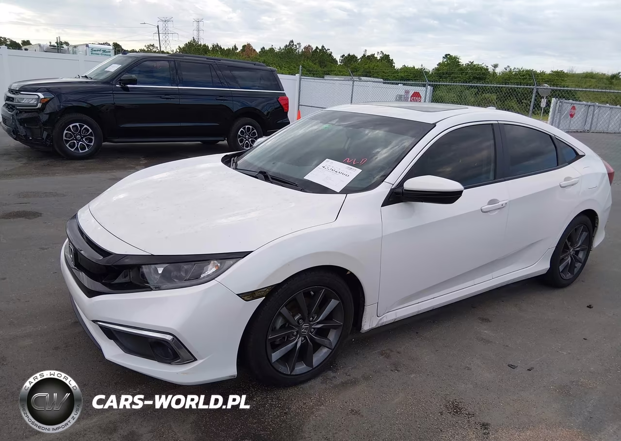 2019 Honda Civic Ex VIN:JHMFC1F36KX012168 - 2