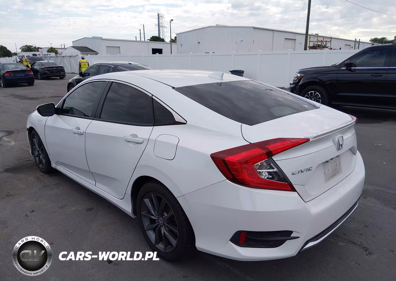 2019 Honda Civic Ex VIN:JHMFC1F36KX012168 - 3
