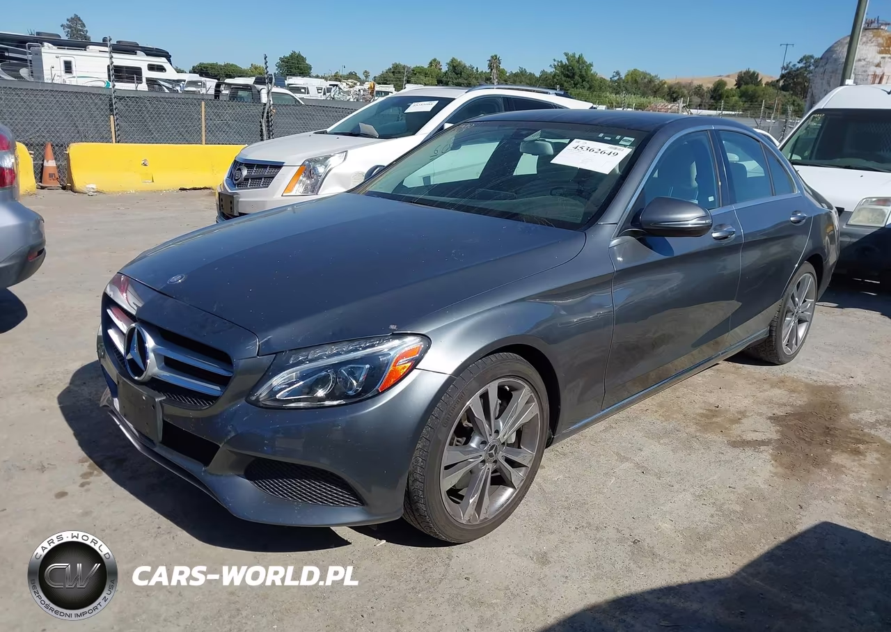 2017 Mercedes-Benz C 300 VIN:55SWF4JB2HU227637 - 2
