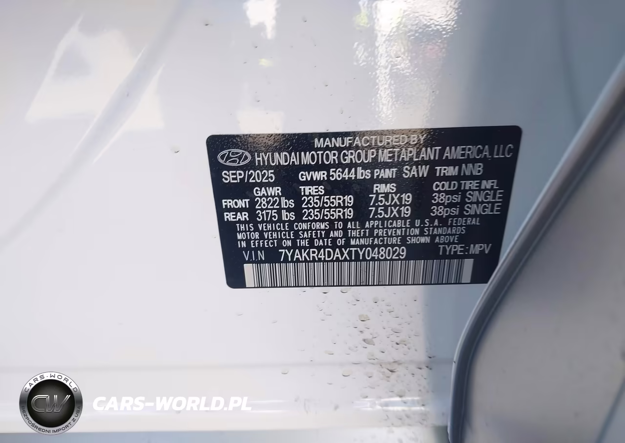 2026 Hyundai Ioniq 5 Limited VIN:7YAKR4DAXTY048029 - 9