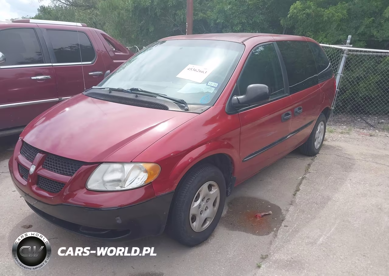2001 Dodge Caravan Se VIN:1B4GP25B81B118493 - 2