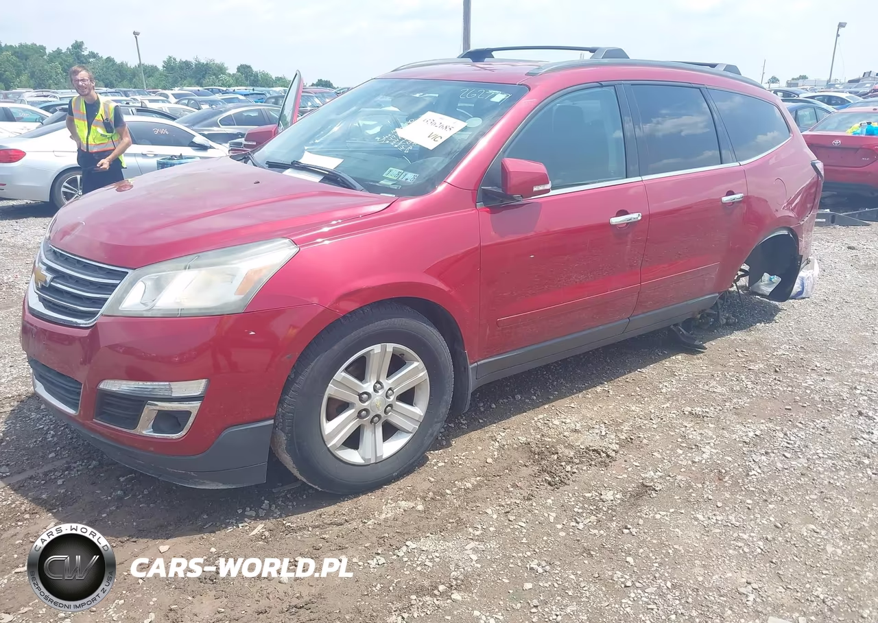 2014 Chevrolet Traverse Lt VIN:1GNKVGKDXEJ262779 - 2