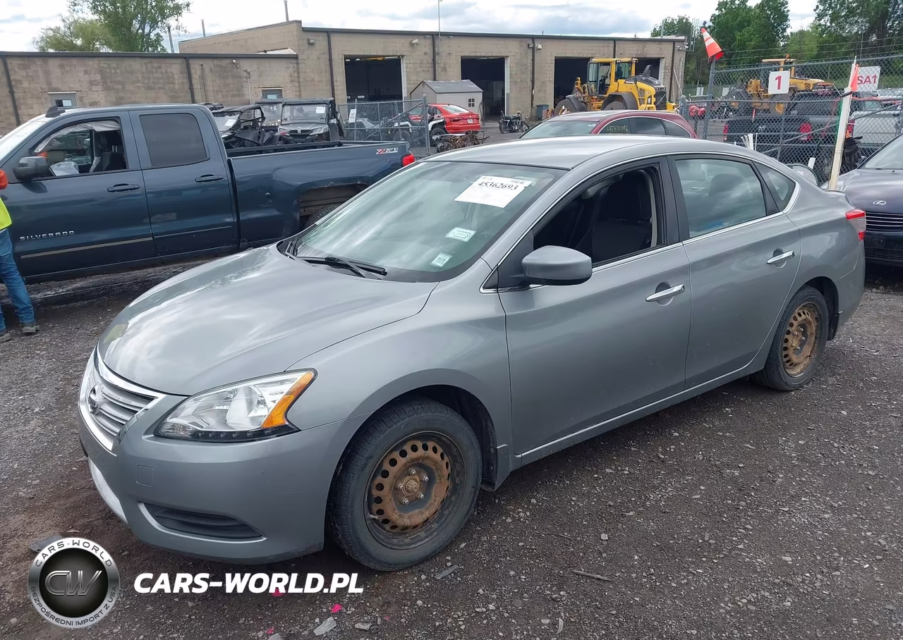 2014 Nissan Sentra Sv VIN:3N1AB7AP5EL634551 - 2
