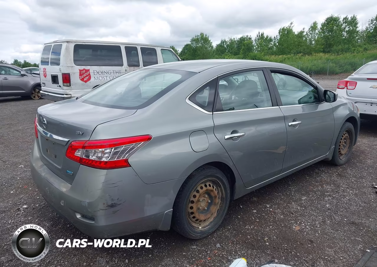 2014 Nissan Sentra Sv VIN:3N1AB7AP5EL634551 - 4