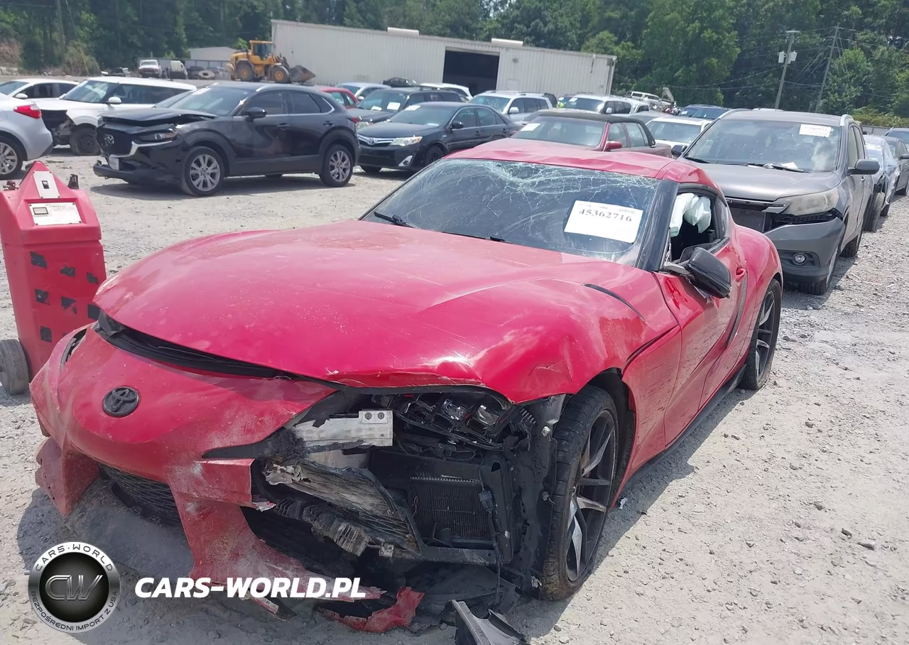 2021 Toyota Gr Supra 3.0 Premium VIN:WZ1DB0C04MW040884 - 2