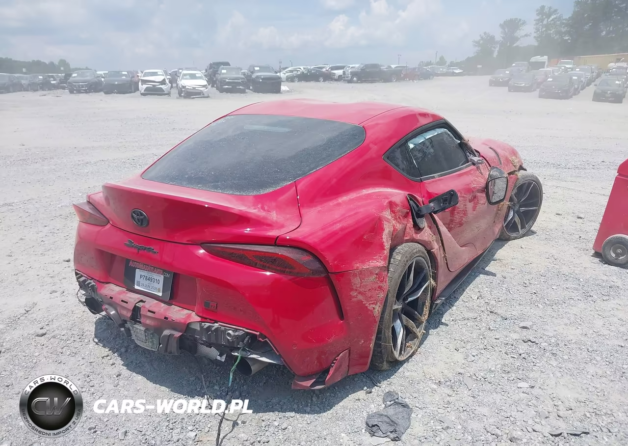 2021 Toyota Gr Supra 3.0 Premium VIN:WZ1DB0C04MW040884 - 4