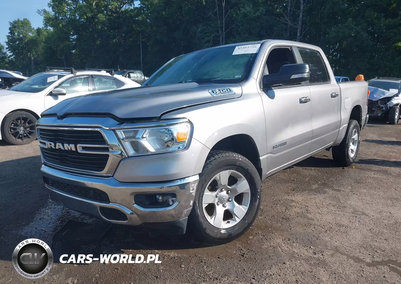 2019 Ram 1500 Big Horn-Lone Star 4X4 5'7 Box VIN:1C6SRFFT5KN668795 - 2