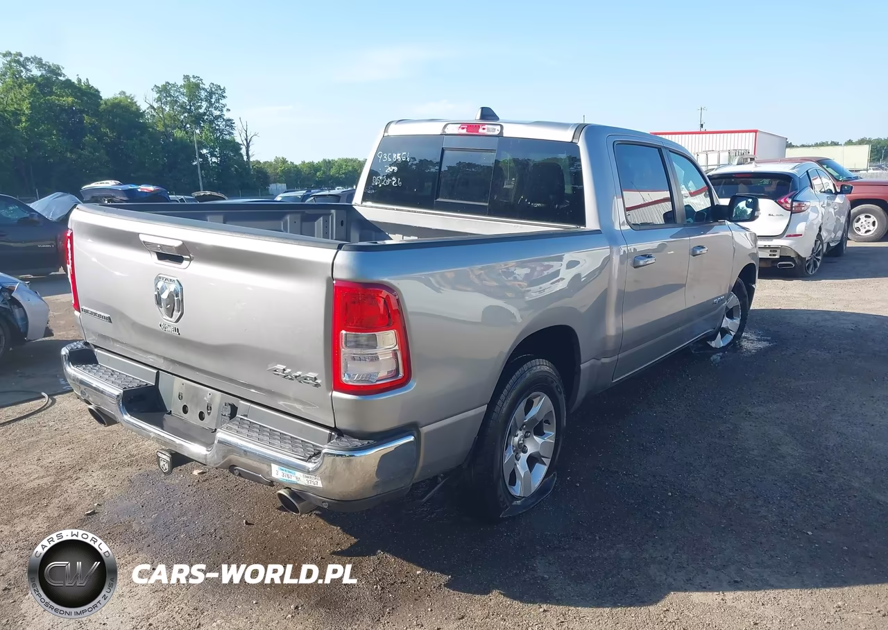 2019 Ram 1500 Big Horn-Lone Star 4X4 5'7 Box VIN:1C6SRFFT5KN668795 - 4