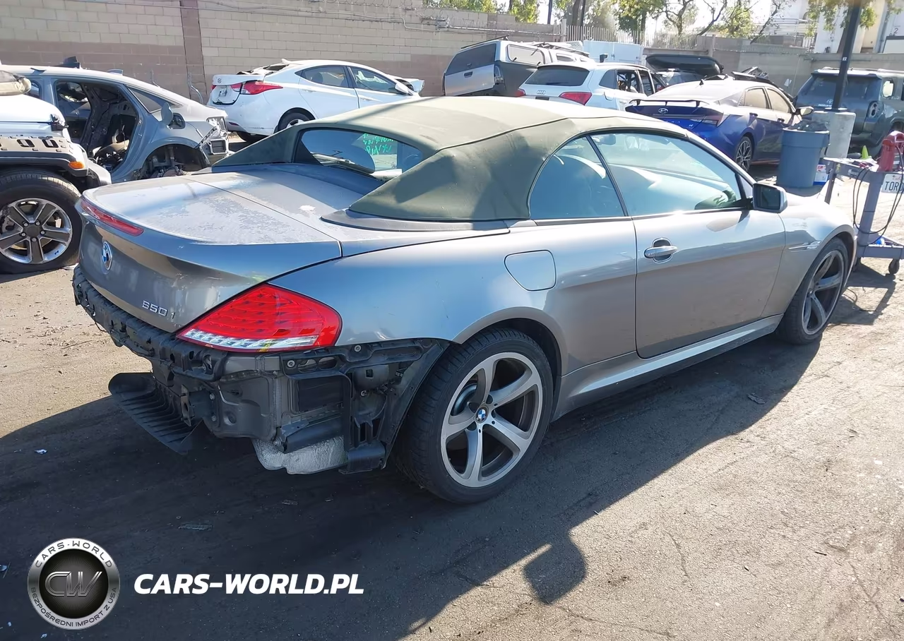 2008 BMW 650I VIN:WBAEB53548CX62954 - 4
