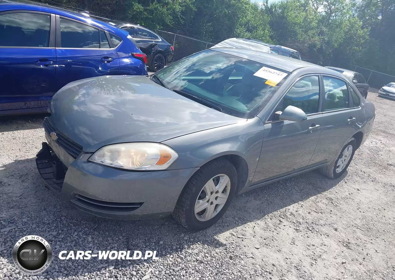2008 Chevrolet Impala Ls VIN:2G1WB58K581293166 - 2