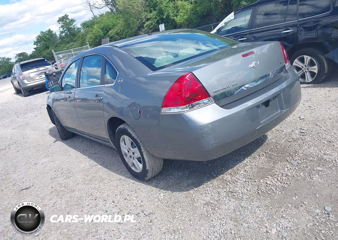 2008 Chevrolet Impala Ls VIN:2G1WB58K581293166 - 3
