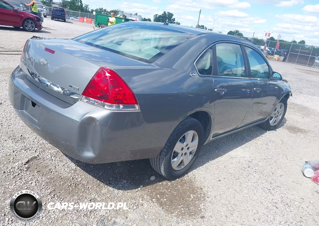 2008 Chevrolet Impala Ls VIN:2G1WB58K581293166 - 4