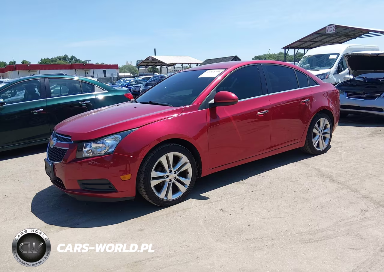 2011 Chevrolet Cruze Ltz VIN:1G1PH5S95B7182040 - 2