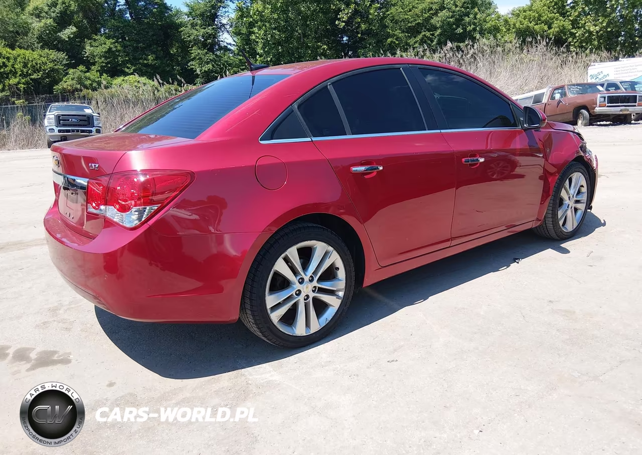 2011 Chevrolet Cruze Ltz VIN:1G1PH5S95B7182040 - 4