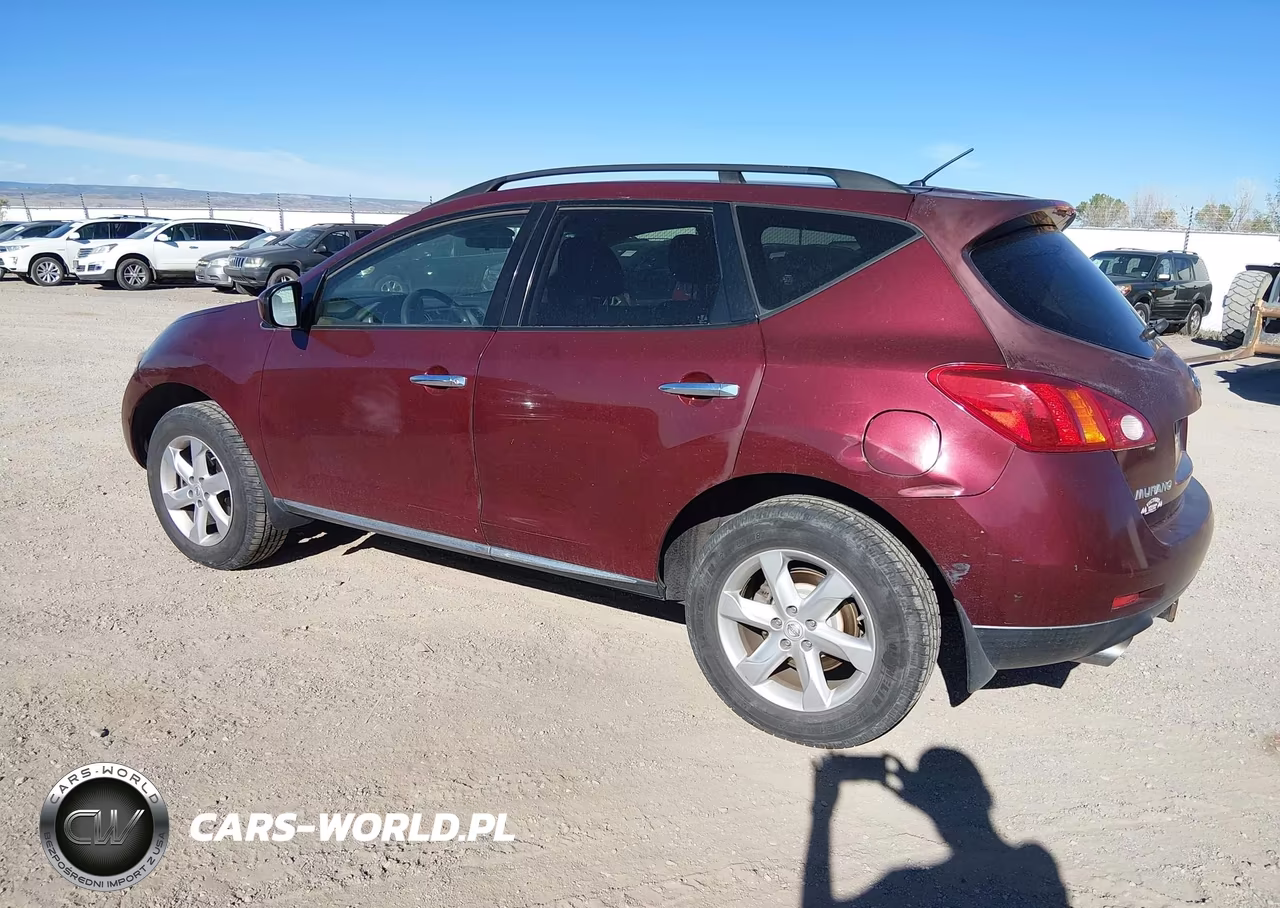2009 Nissan Murano S VIN:JN8AZ18WX9W100646 - 3