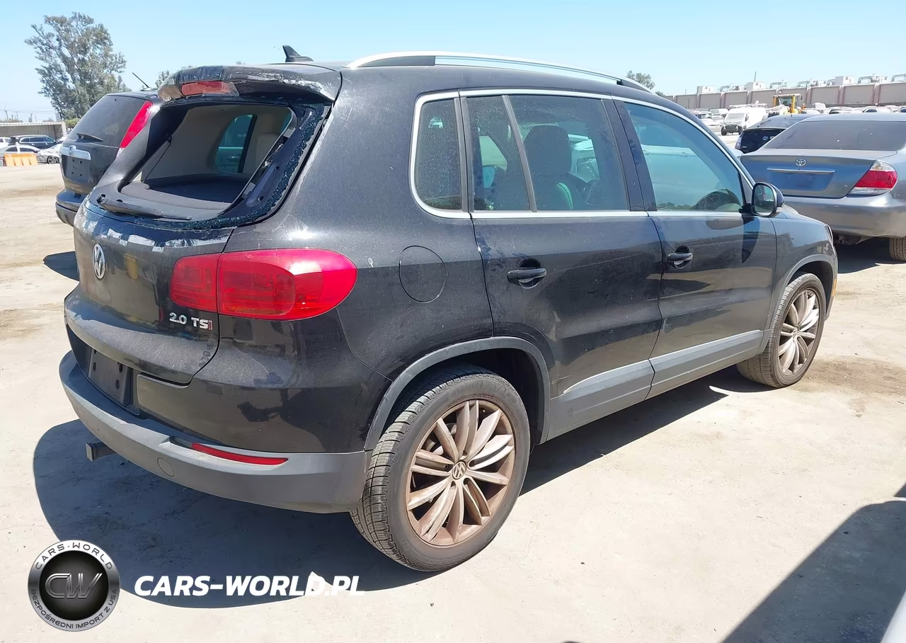 2013 Volkswagen Tiguan Se VIN:WVGAV7AX1DW515095 - 4