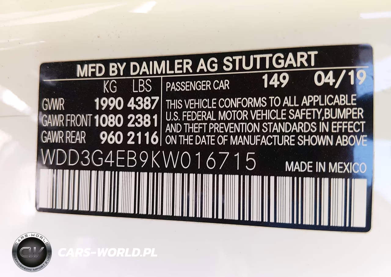 2019 Mercedes-Benz A 220 VIN:WDD3G4EB9KW016715 - 9