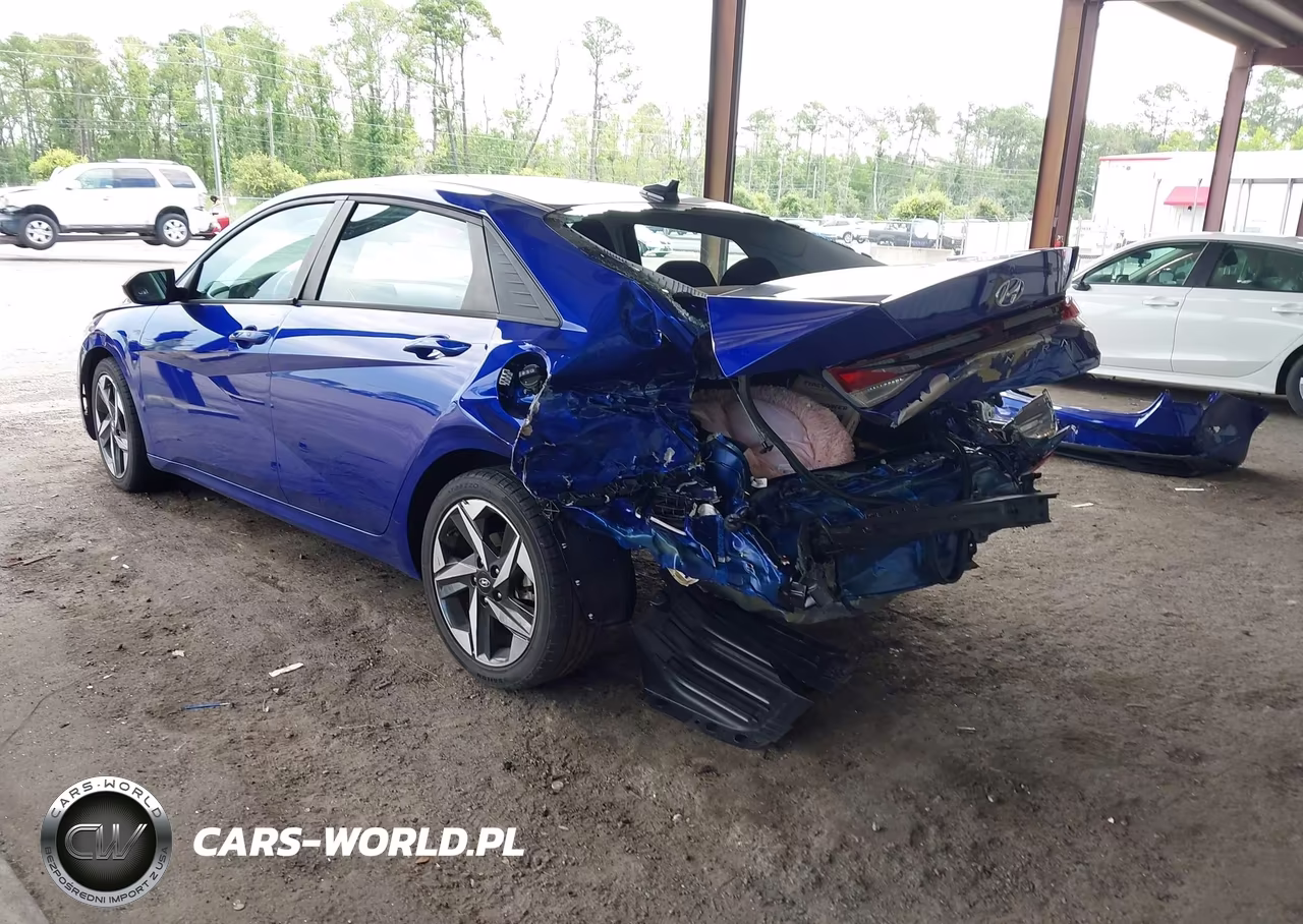 2023 Hyundai Elantra Sel VIN:KMHLS4AG1PU440088 - 3
