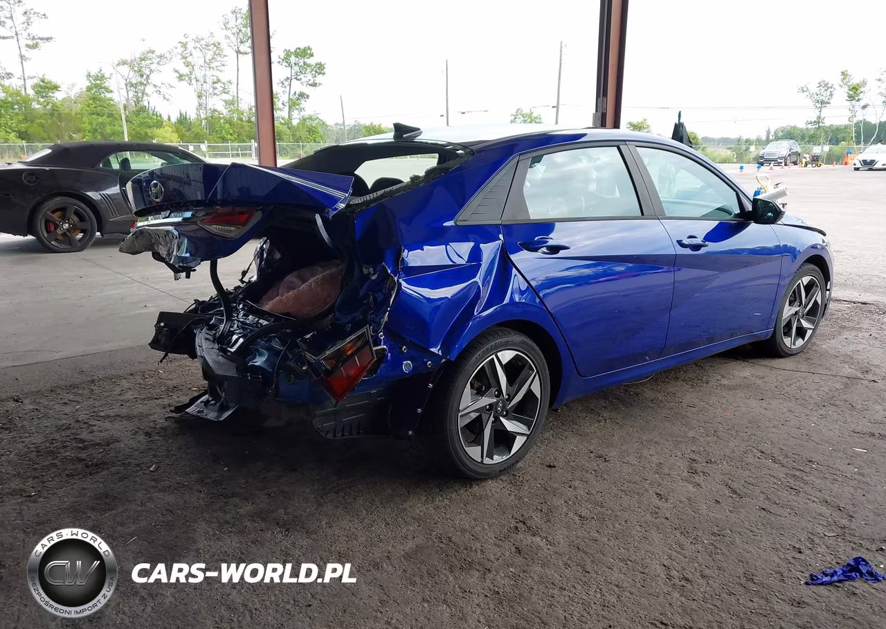 2023 Hyundai Elantra Sel VIN:KMHLS4AG1PU440088 - 4