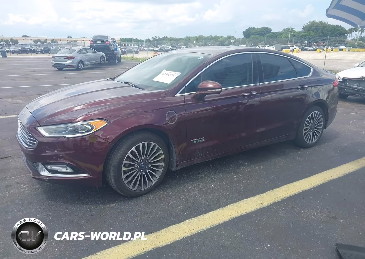 2018 Ford Fusion Energi Titanium VIN:3FA6P0SU9JR202672 - 2