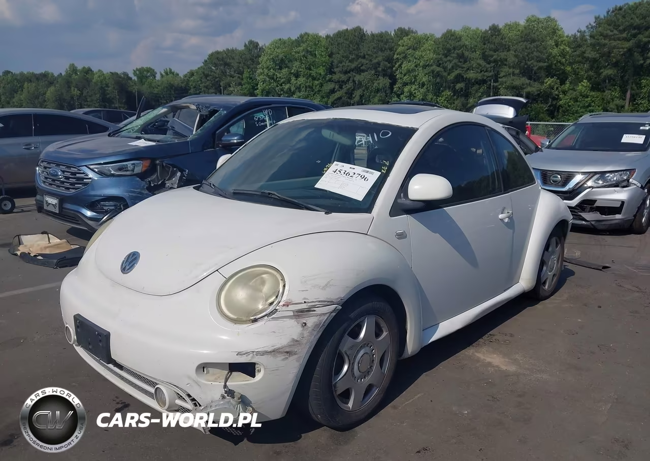 2000 Volkswagen New Beetle Gls VIN:3VWCC21C1YM404410 - 2