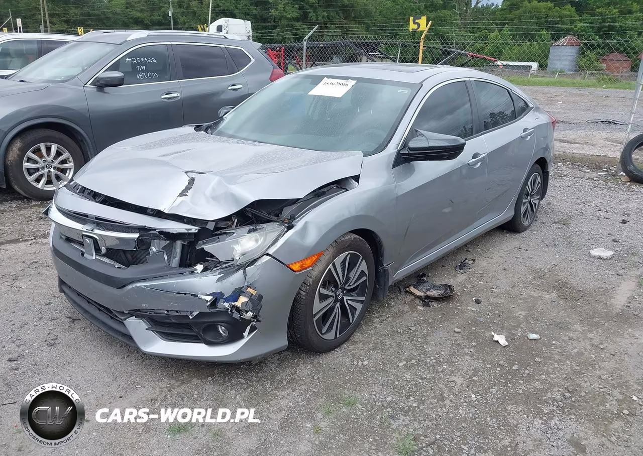 2017 Honda Civic Ex-T VIN:19XFC1F31HE003789 - 2