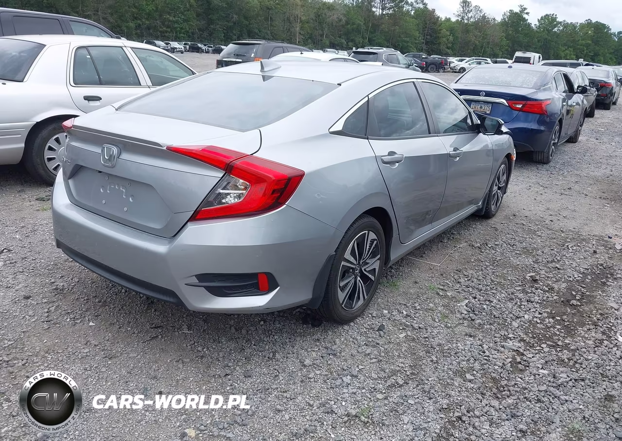 2017 Honda Civic Ex-T VIN:19XFC1F31HE003789 - 4