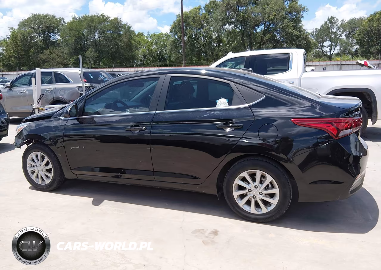 2022 Hyundai Accent Sel VIN:3KPC24A65NE179751 - 14