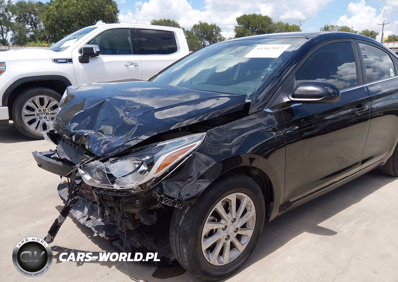2022 Hyundai Accent Sel VIN:3KPC24A65NE179751 - 17