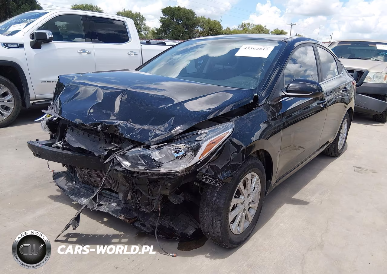 2022 Hyundai Accent Sel VIN:3KPC24A65NE179751 - 2