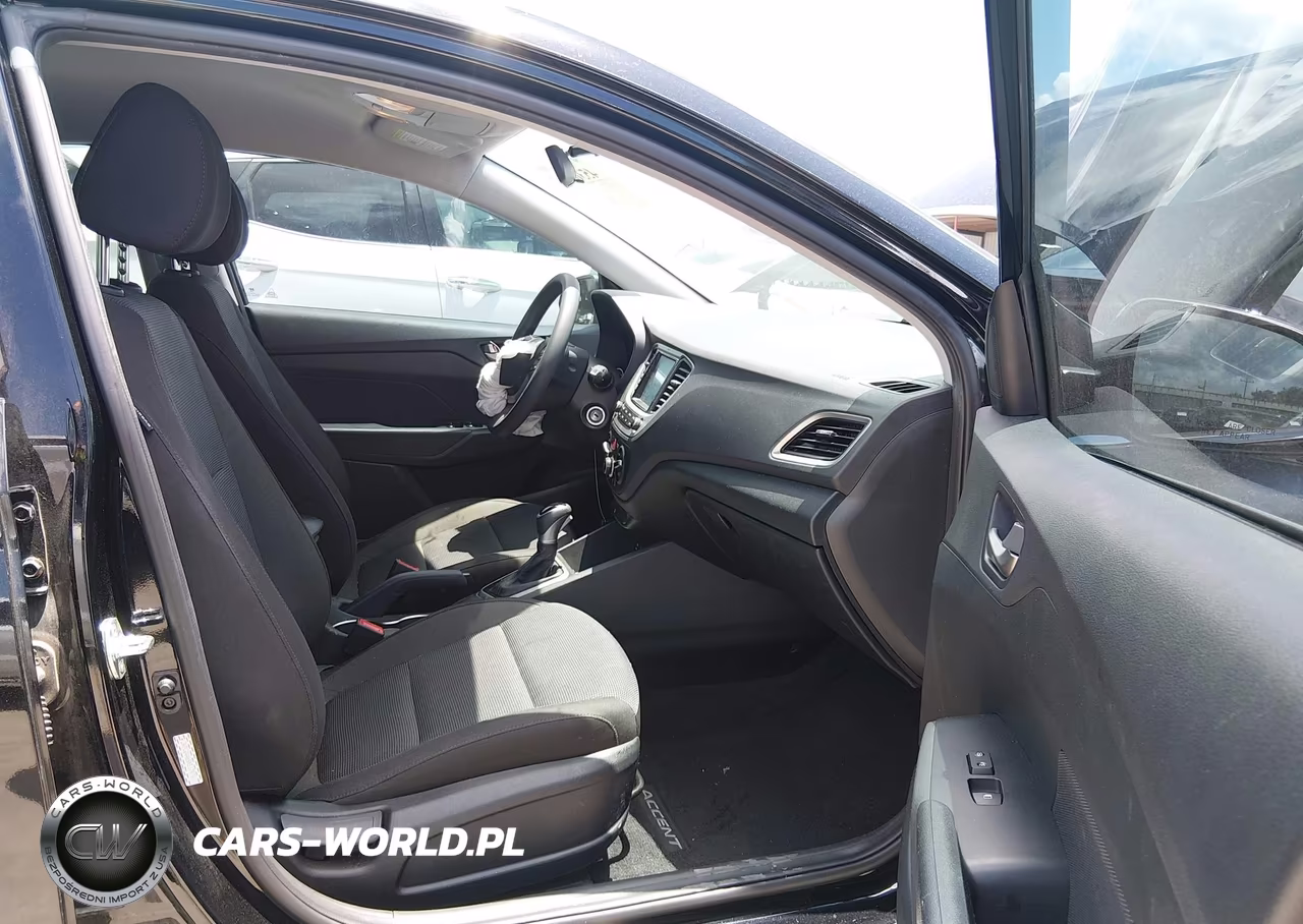 2022 Hyundai Accent Sel VIN:3KPC24A65NE179751 - 5