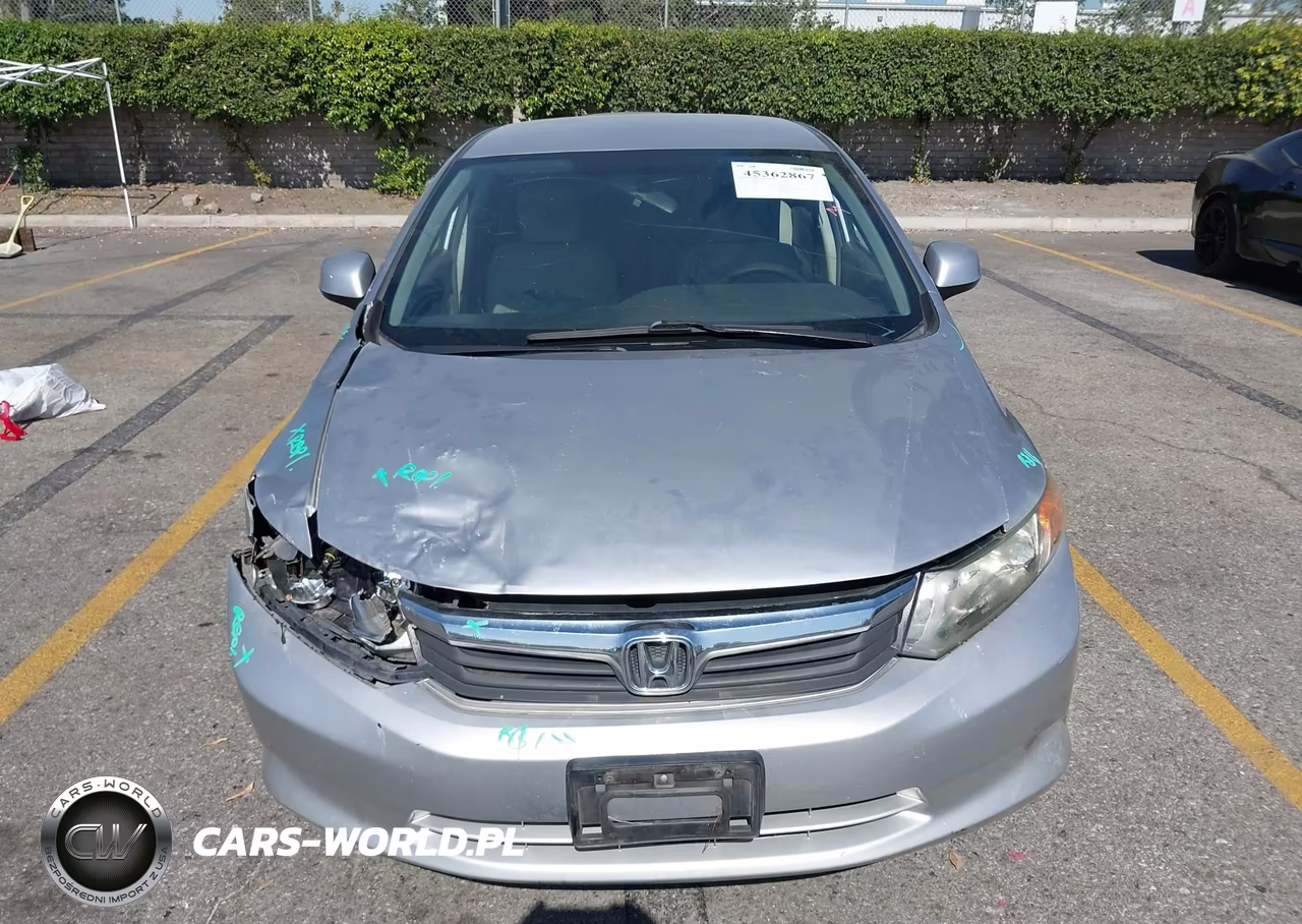 2012 Honda Civic Lx VIN:19XFB2F54CE378157 - 12