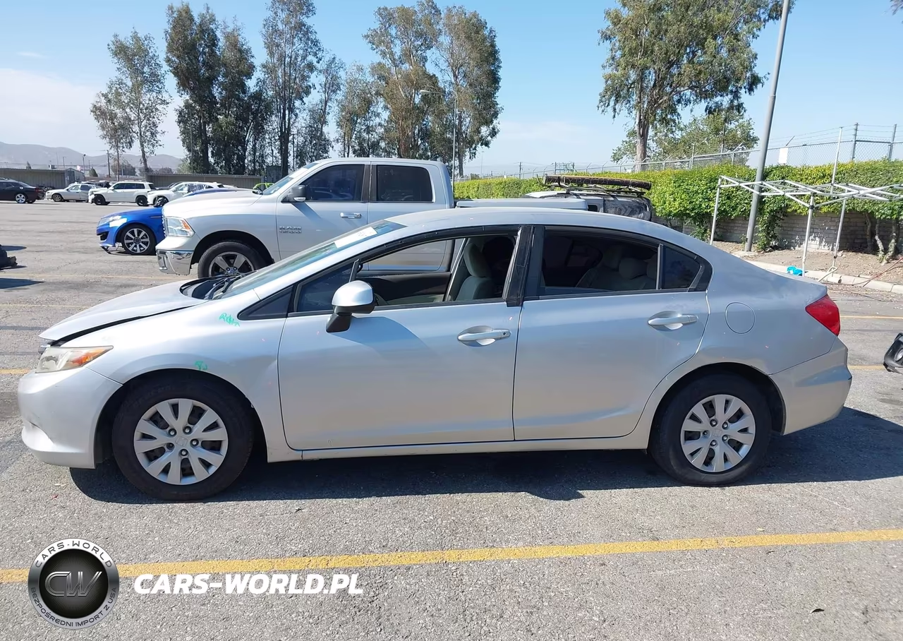 2012 Honda Civic Lx VIN:19XFB2F54CE378157 - 14
