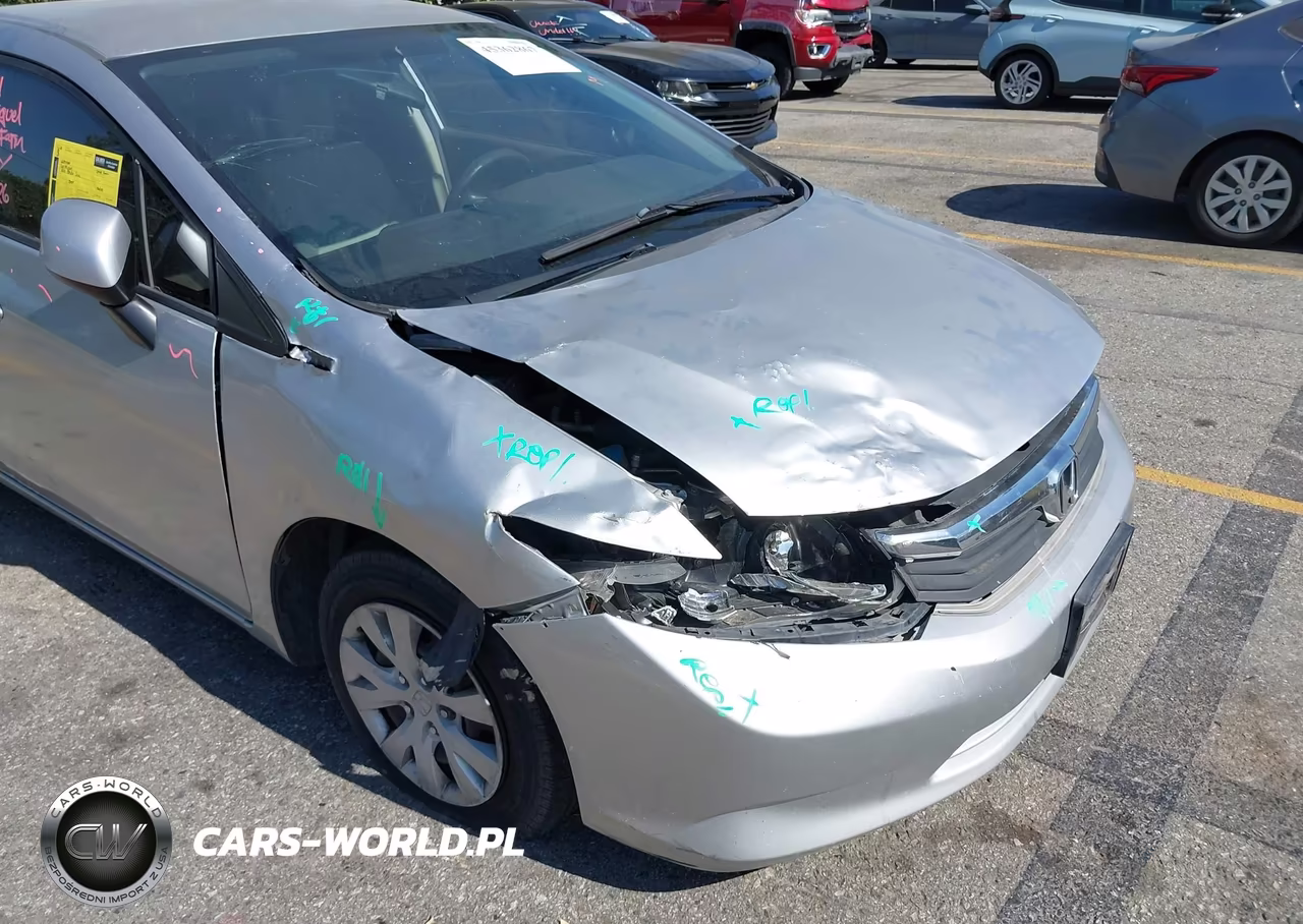 2012 Honda Civic Lx VIN:19XFB2F54CE378157 - 6
