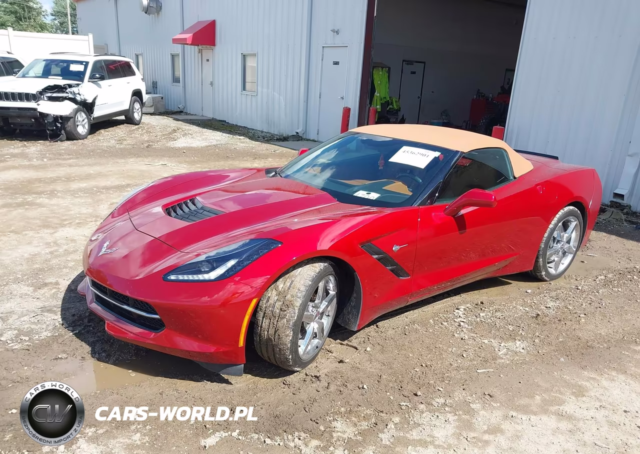 2015 Chevrolet Corvette Stingray VIN:1G1YF3D77F5103396 - 2
