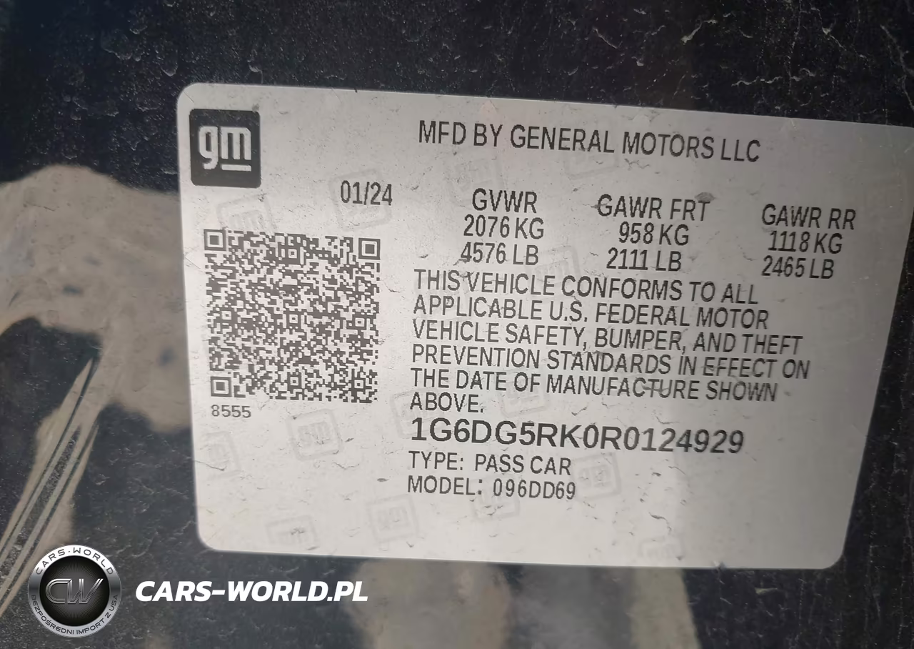 2024 Cadillac Ct4 Sport VIN:1G6DG5RK0R0124929 - 9