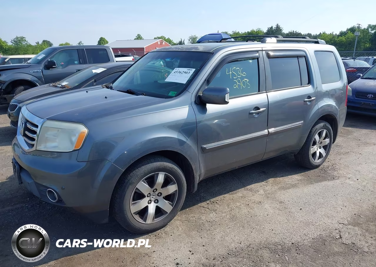 2013 Honda Pilot Touring VIN:5FNYF4H96DB065535 - 2