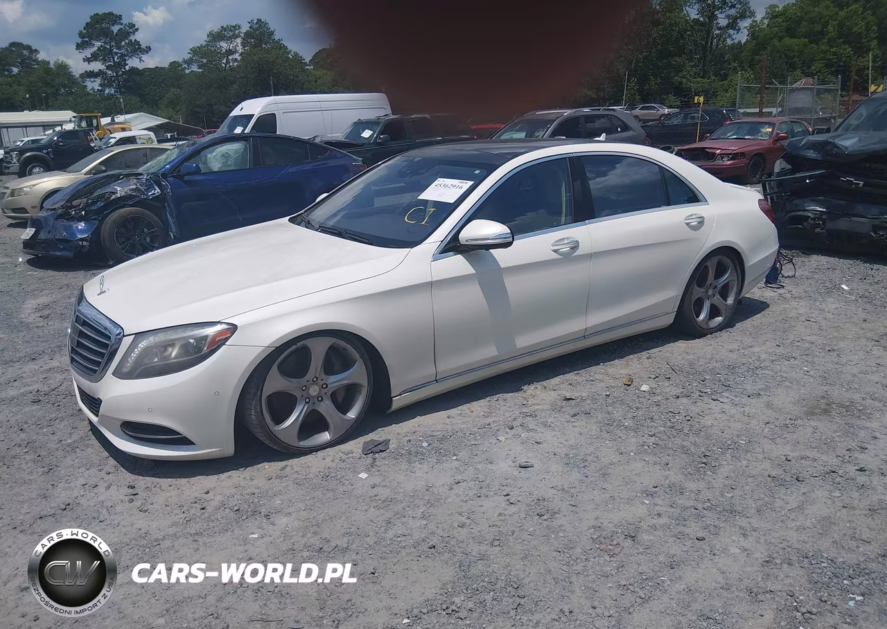 2015 Mercedes-Benz S 550 VIN:WDDUG8CB9FA100292 - 2