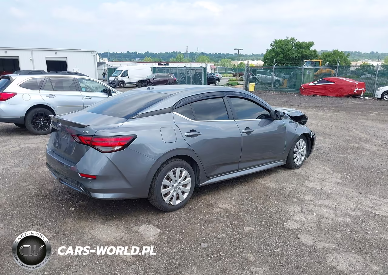 2020 Nissan Sentra Sr Xtronic Cvt VIN:3N1AB8DV0LY267705 - 4