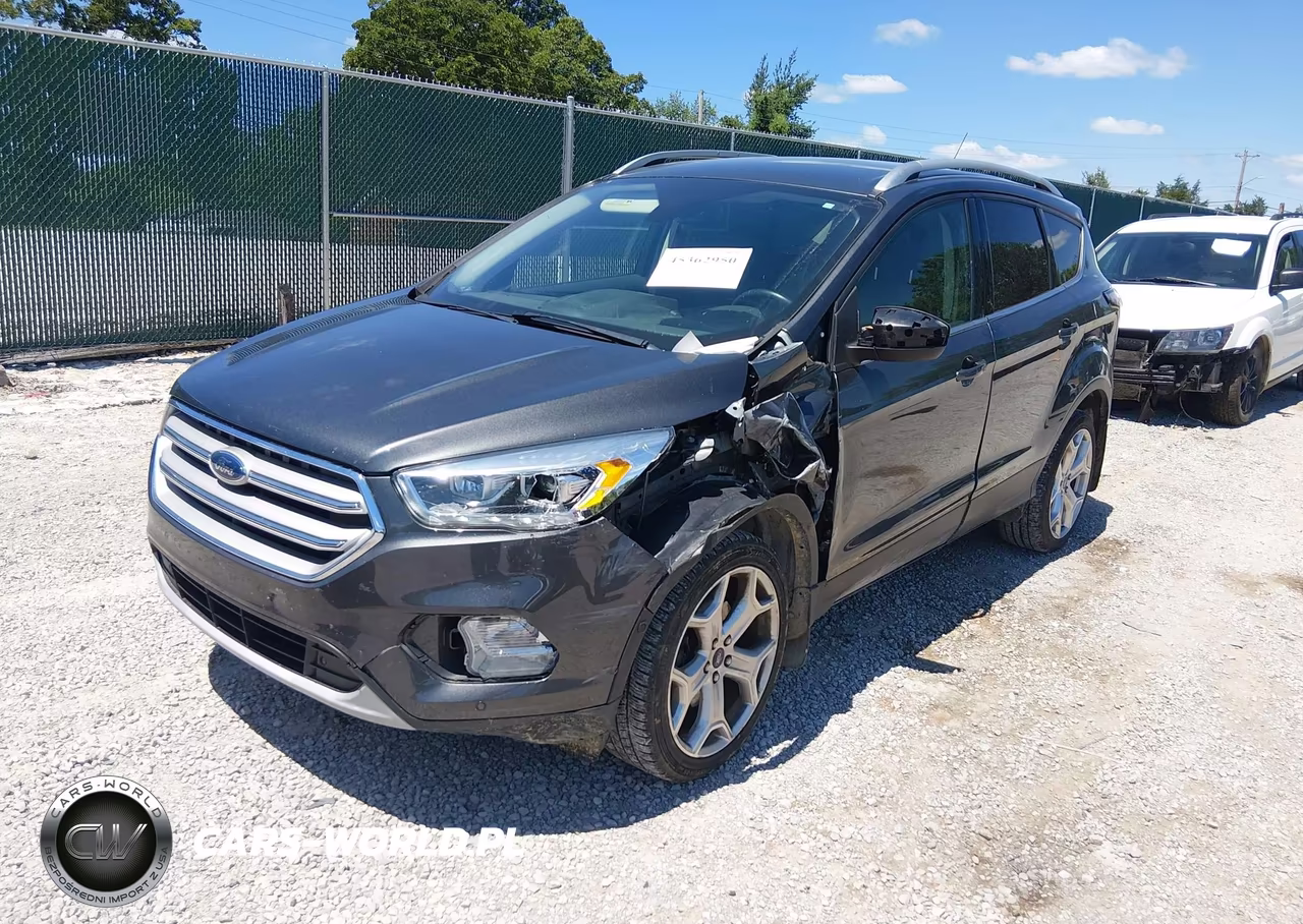 2018 Ford Escape Titanium VIN:1FMCU9J95JUD19614 - 2