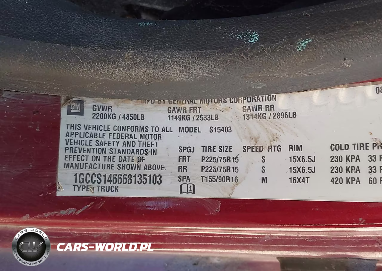 2006 Chevrolet Colorado Lt VIN:1GCCS146668135103 - 9