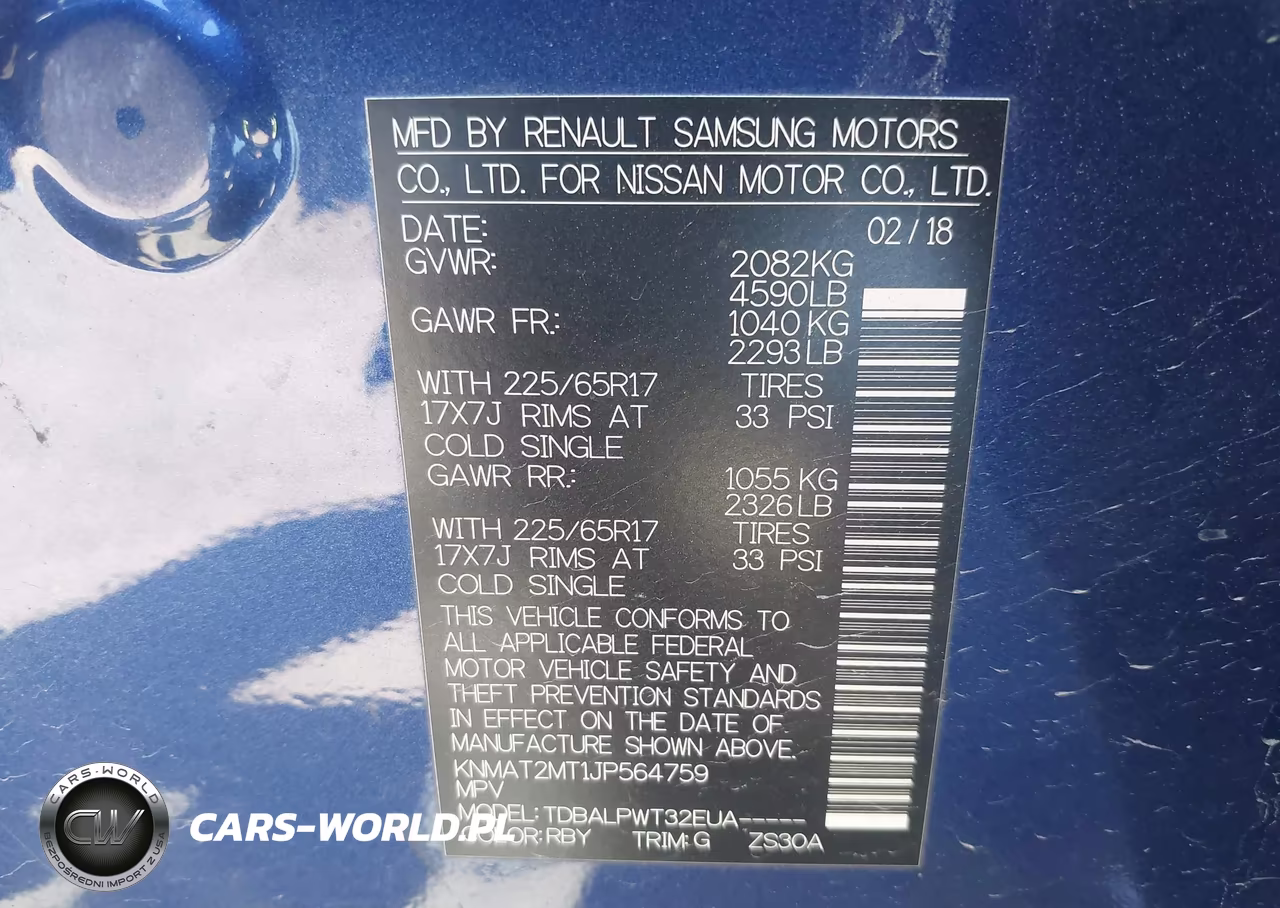 2018 Nissan Rogue S VIN:KNMAT2MT1JP564759 - 9
