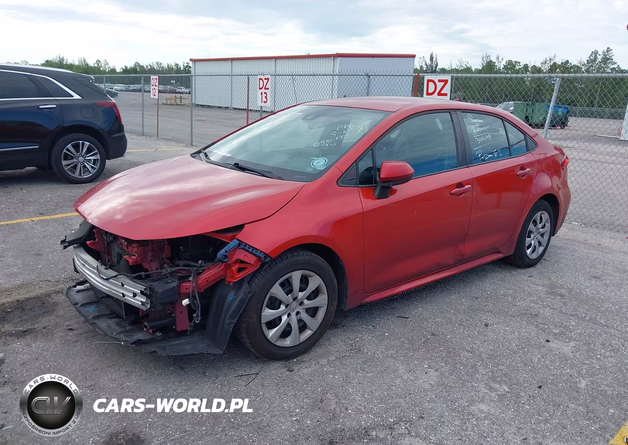 2020 Toyota Corolla Le VIN:5YFEPRAE1LP050237 - 2