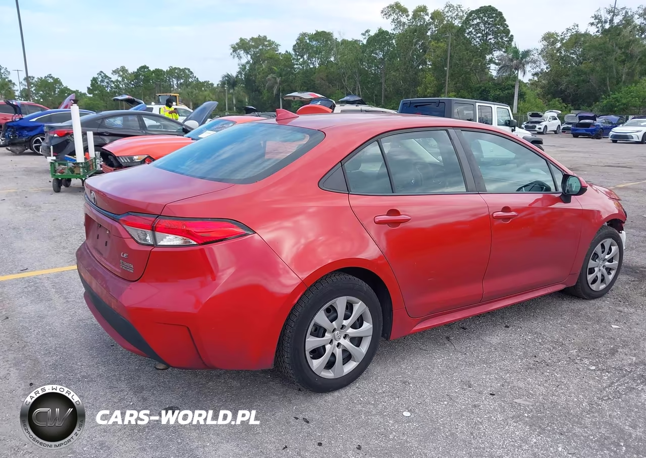 2020 Toyota Corolla Le VIN:5YFEPRAE1LP050237 - 4