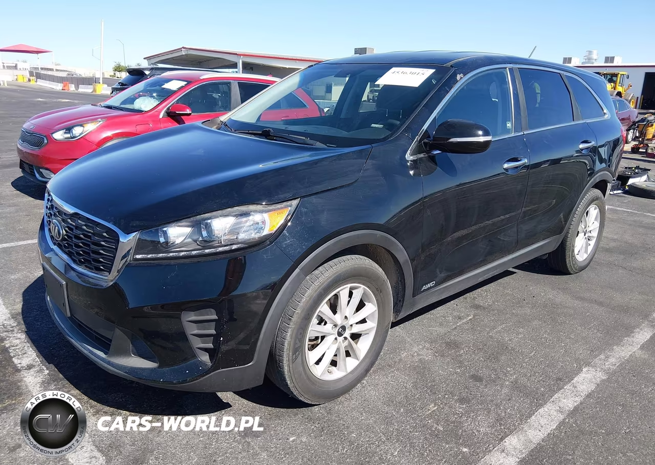 2019 Kia Sorento 3.3L Lx VIN:5XYPGDA53KG485162 - 2